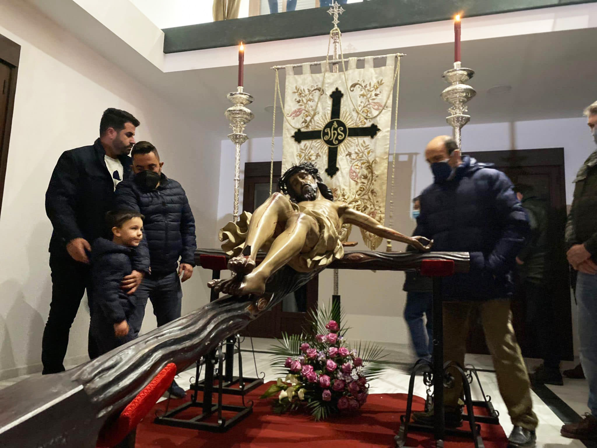 Acto de bendición de la Casa Hermandad