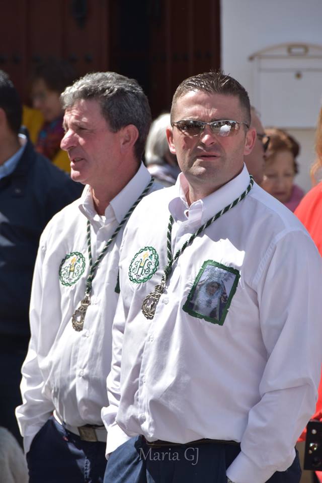 Maria GJ 2018 Domingo de Resurrección Costaleros