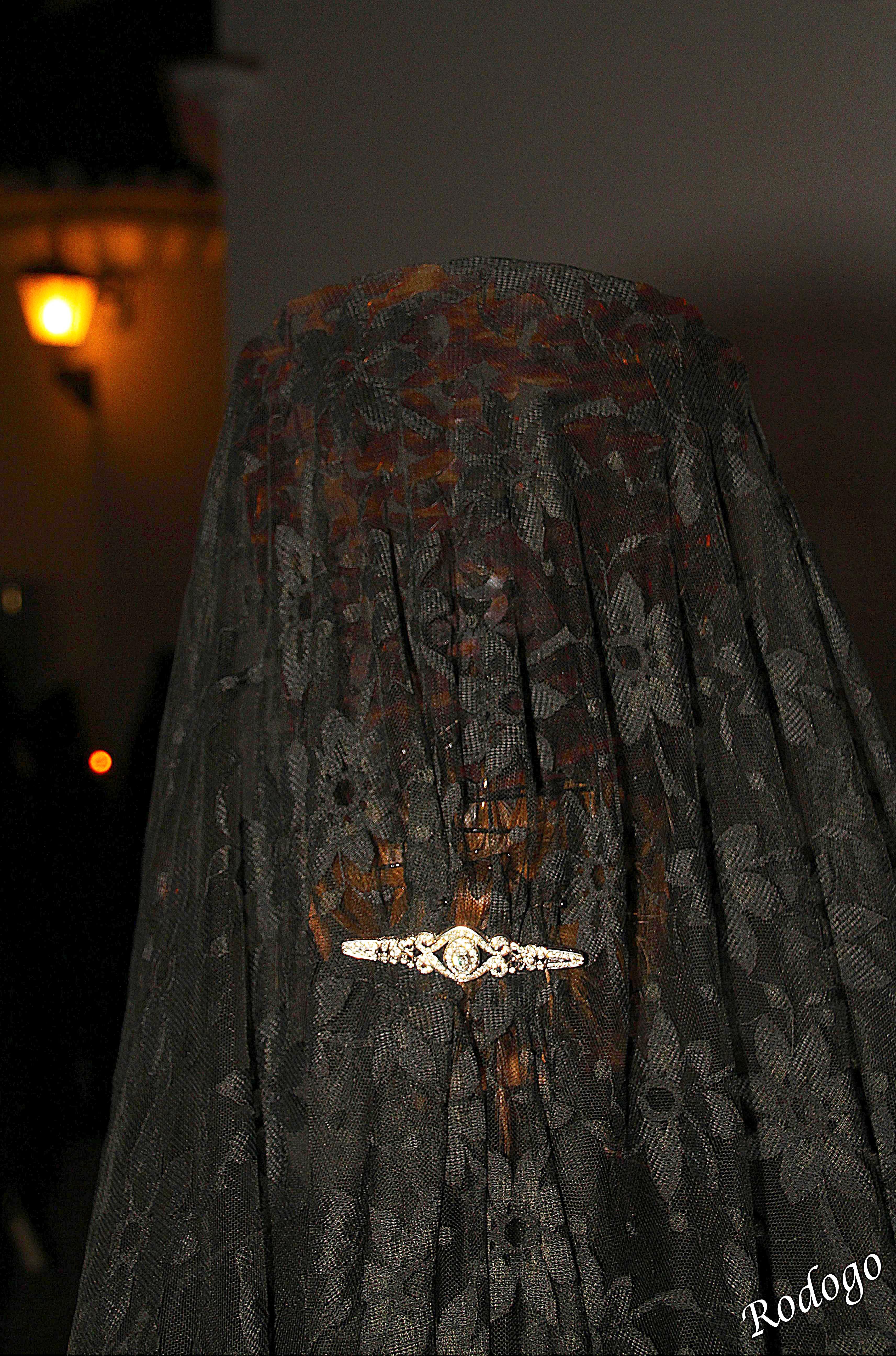 Mantillas en Viernes Santo. 2016. Rodogo.