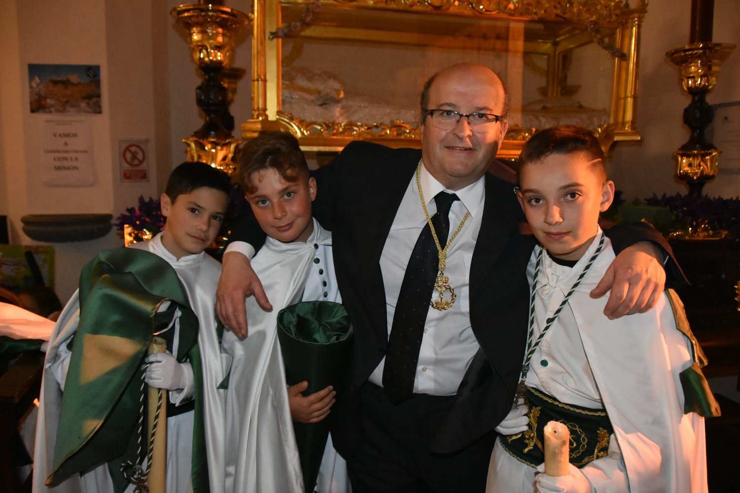 Maria GJ 2018 Jueves Santo Amarrao Penitentes Sebastián Luque Detalles