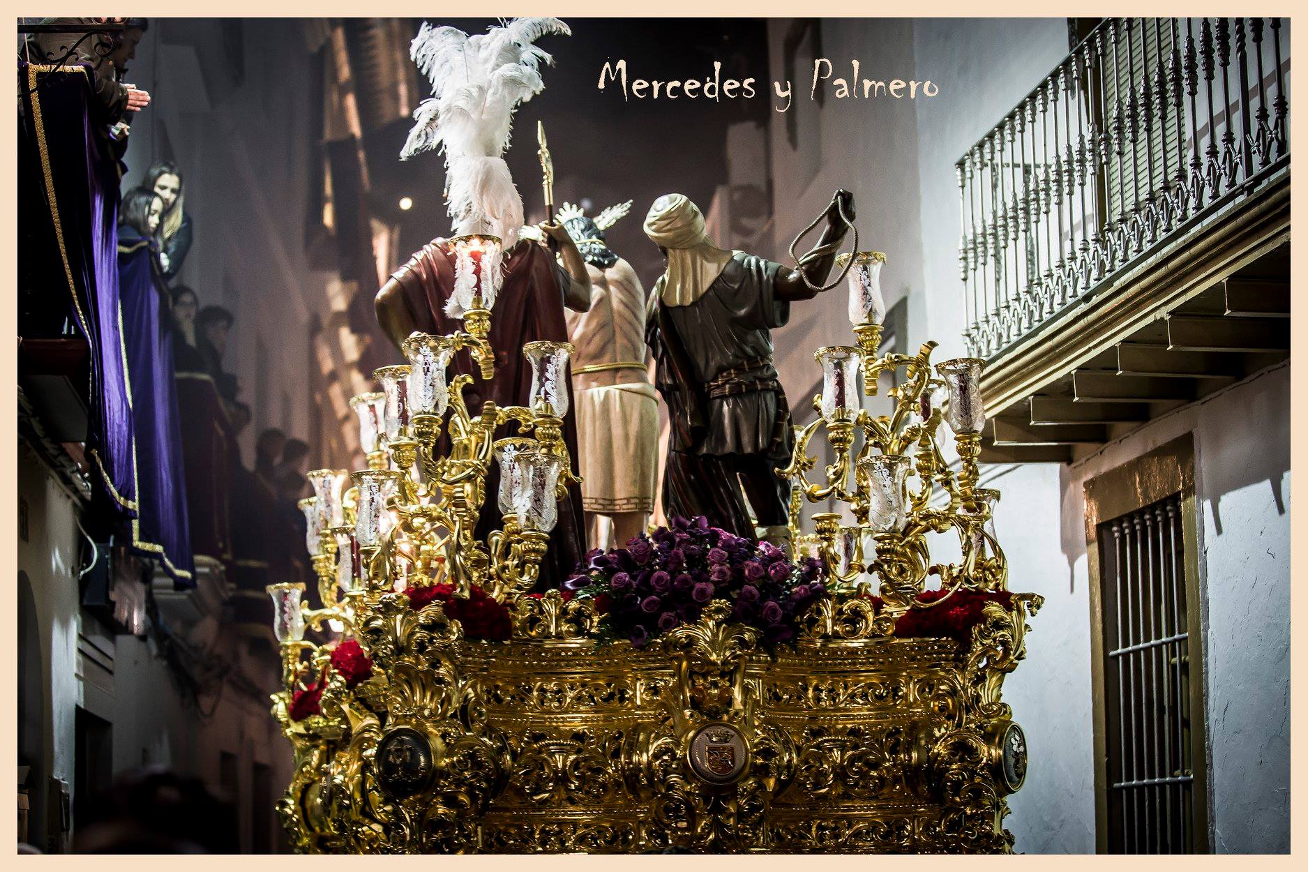 Mercedes Cebada 2018 Jueves Santo Amarrao en la calle Ronda