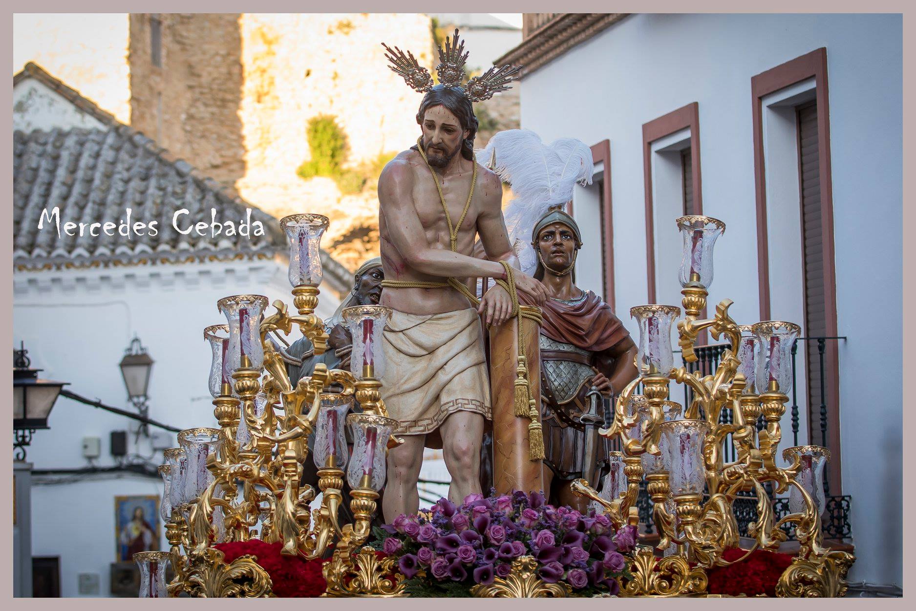 Mercedes Cebada 2018 Jueves Santo Amarrao en Reyes Católicos