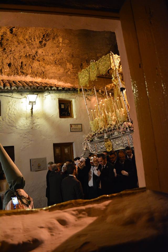 Maria GJ 2016 Virgen de los Dolores en la Cantarería