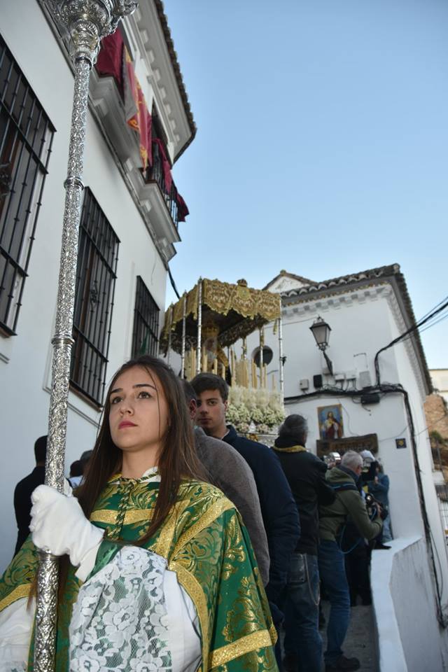 Maria GJ 2018 Jueves Santo Celia Cubiles
