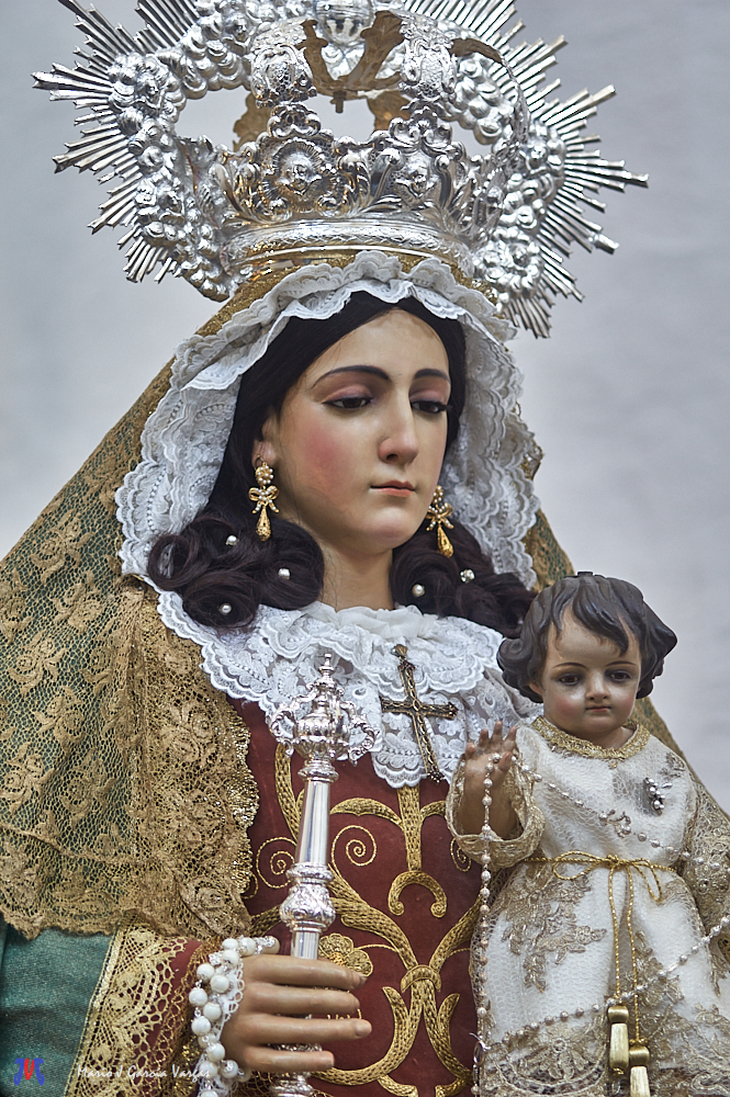 Mario G Vargas 2021 Virgen del Rosario en la Iglesia