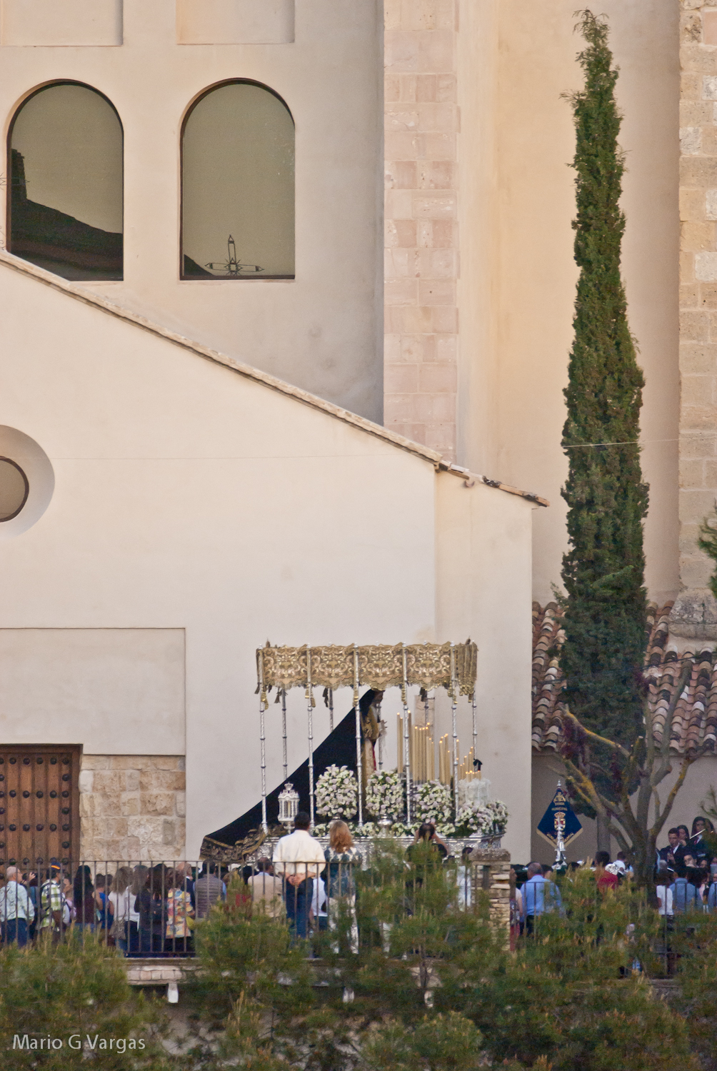 Mario Garcia Vargas 2015 Jueves Salida Virgen de los Dolores Iglesia