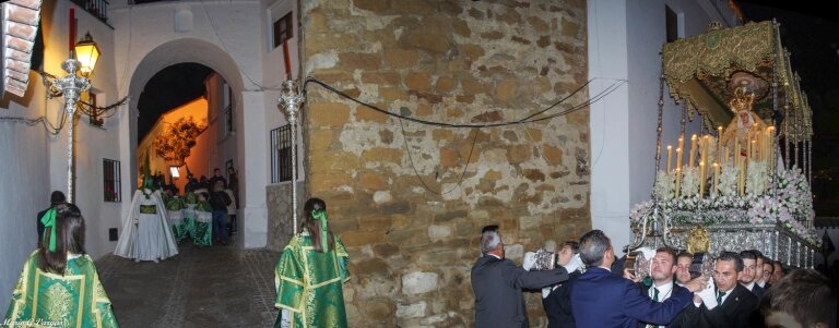 Mario Garcia Vargas 2016 Jueves Regreso VIrgen de los Dolores Arco de la Villa