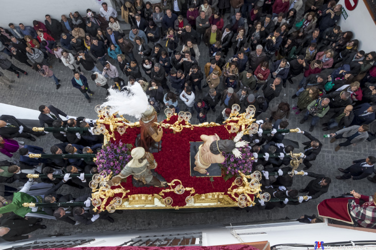 Mario García Vargas 2018 Jueves Santo Amarrao en la albarrá Vsta cenital
