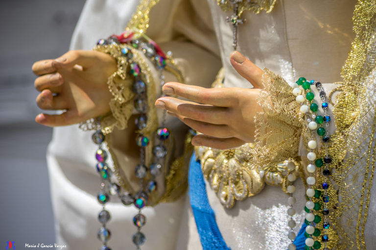 Mario García Vargas 2017 Domingo Virgen del Rosario Detalle