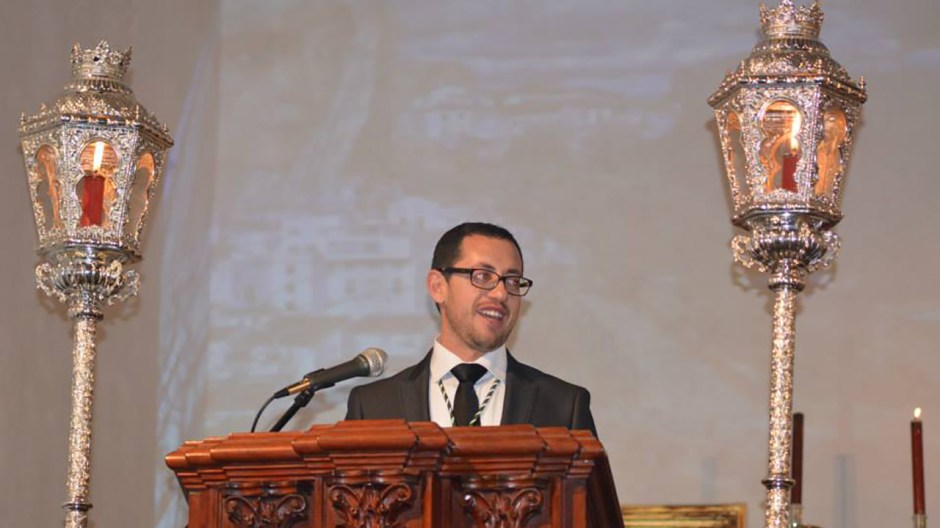 Pregón de Sebastián Sánchez González en 2015