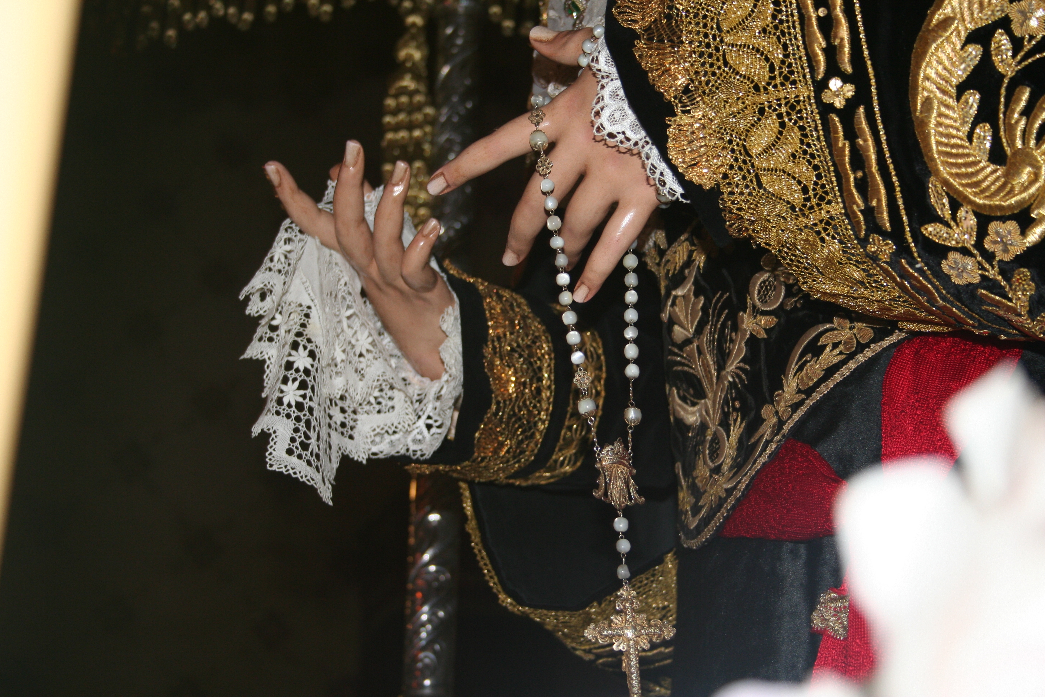 Angel Medina 2010-2012 Virgen de los Dolores Detalles