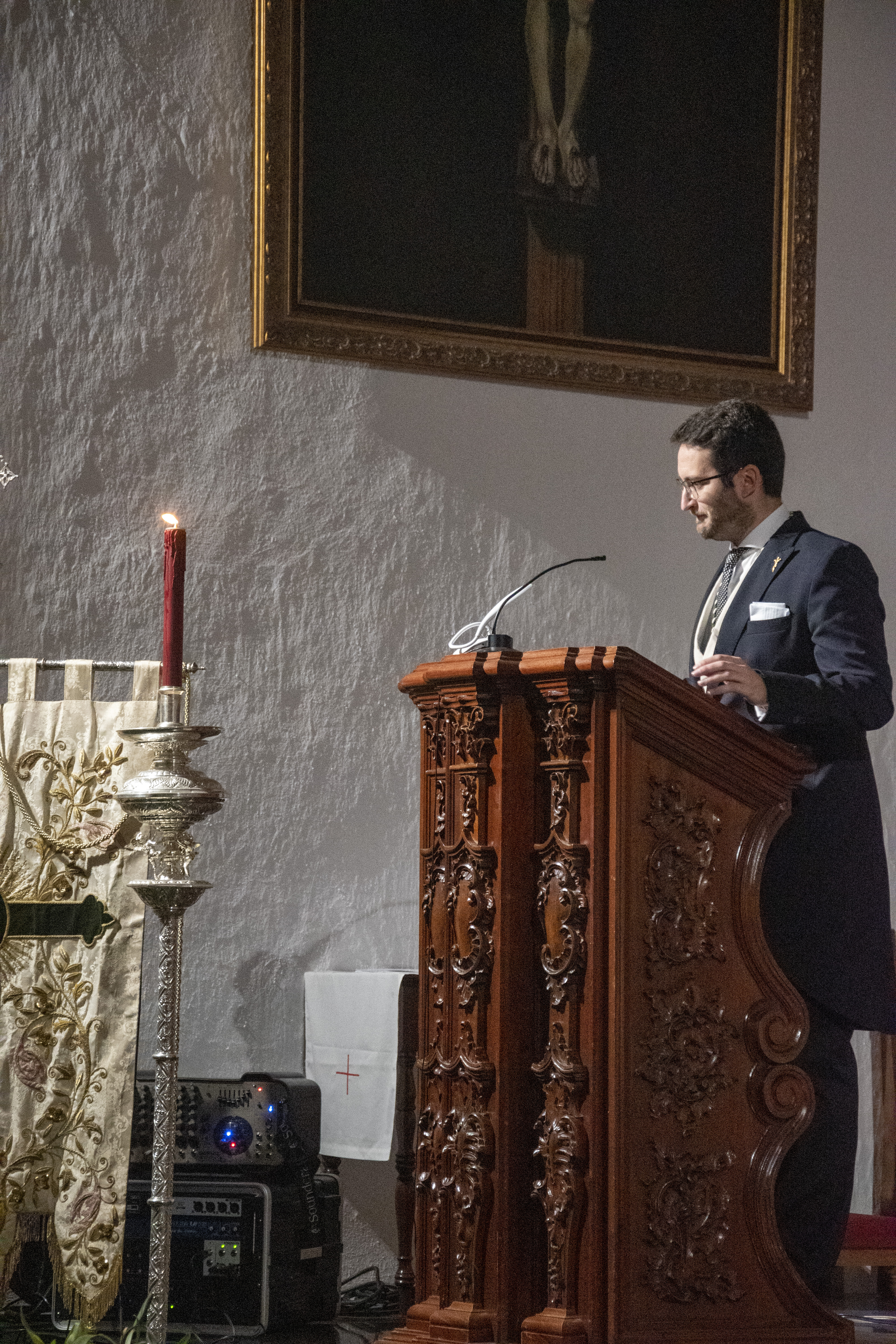 Juan Luque Cabrera, pregonero de 2022. Foto: ÁNGEL MEDINA