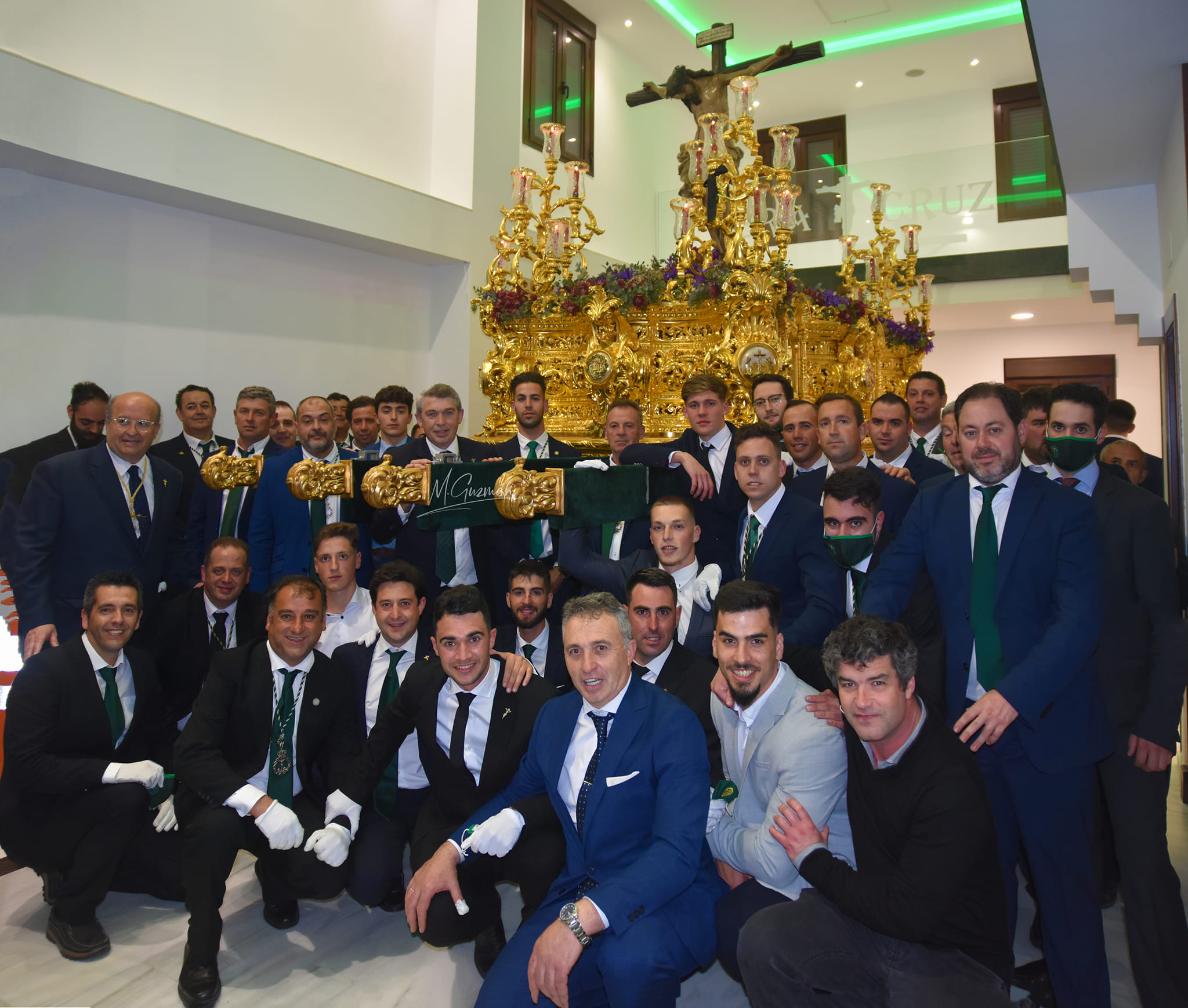 Semana Santa 2022 Costaleros del Cristo de ls Vera+Cruz Viernes Santo Maria GJ