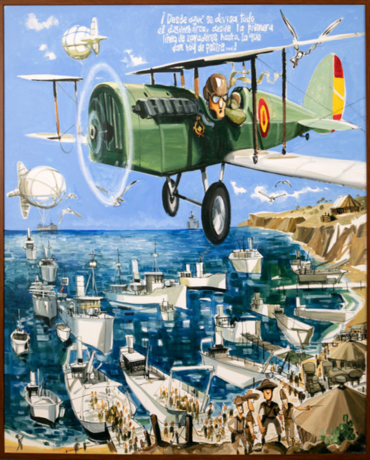 «Durante este periodo inicial de la creación del servicio de Aeronáutica Militar no fueron pocos los Oficiales del Cuerpo de Intendencia que de una manera u otra participaron en este proyecto ilusionante que con el paso de los años se convertiría en el actual Ejército del Aire».